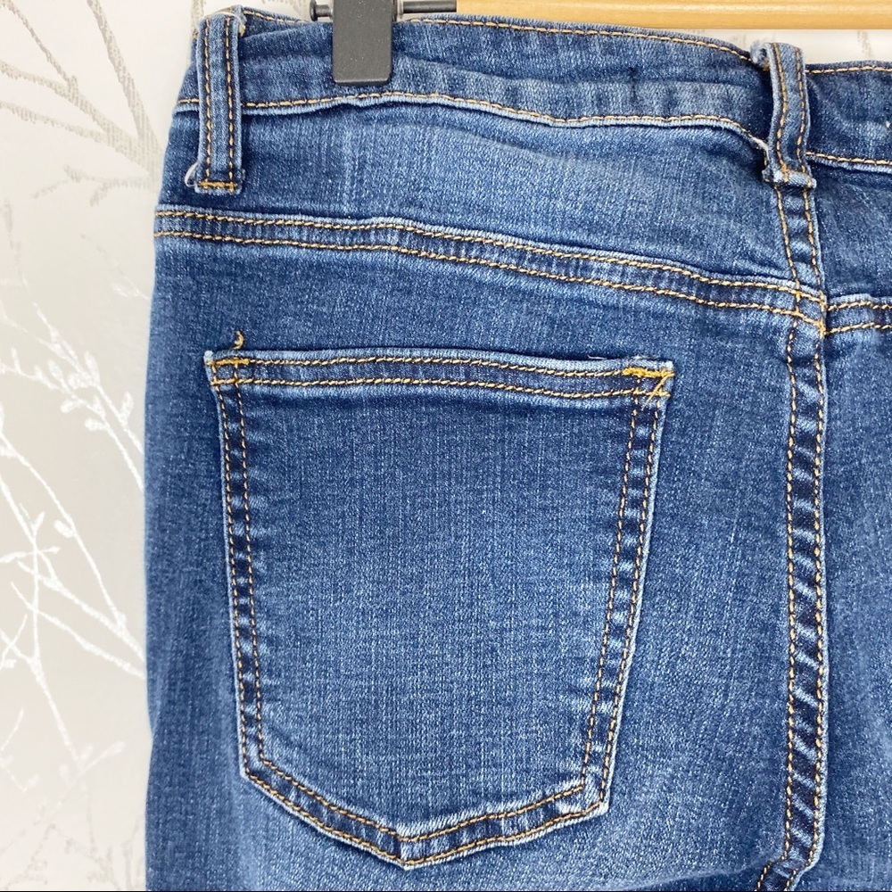 HARPER Distressed Released Hem Stretch Skinny Jean Destroyed - Picture 9 of 14